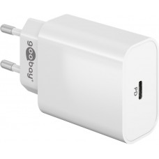 Tinklo įkroviklis 220V USB C 3A 45W baltas (white) Goobay 